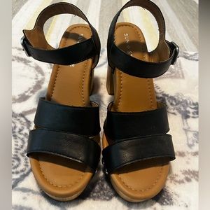 Black Platform Heels